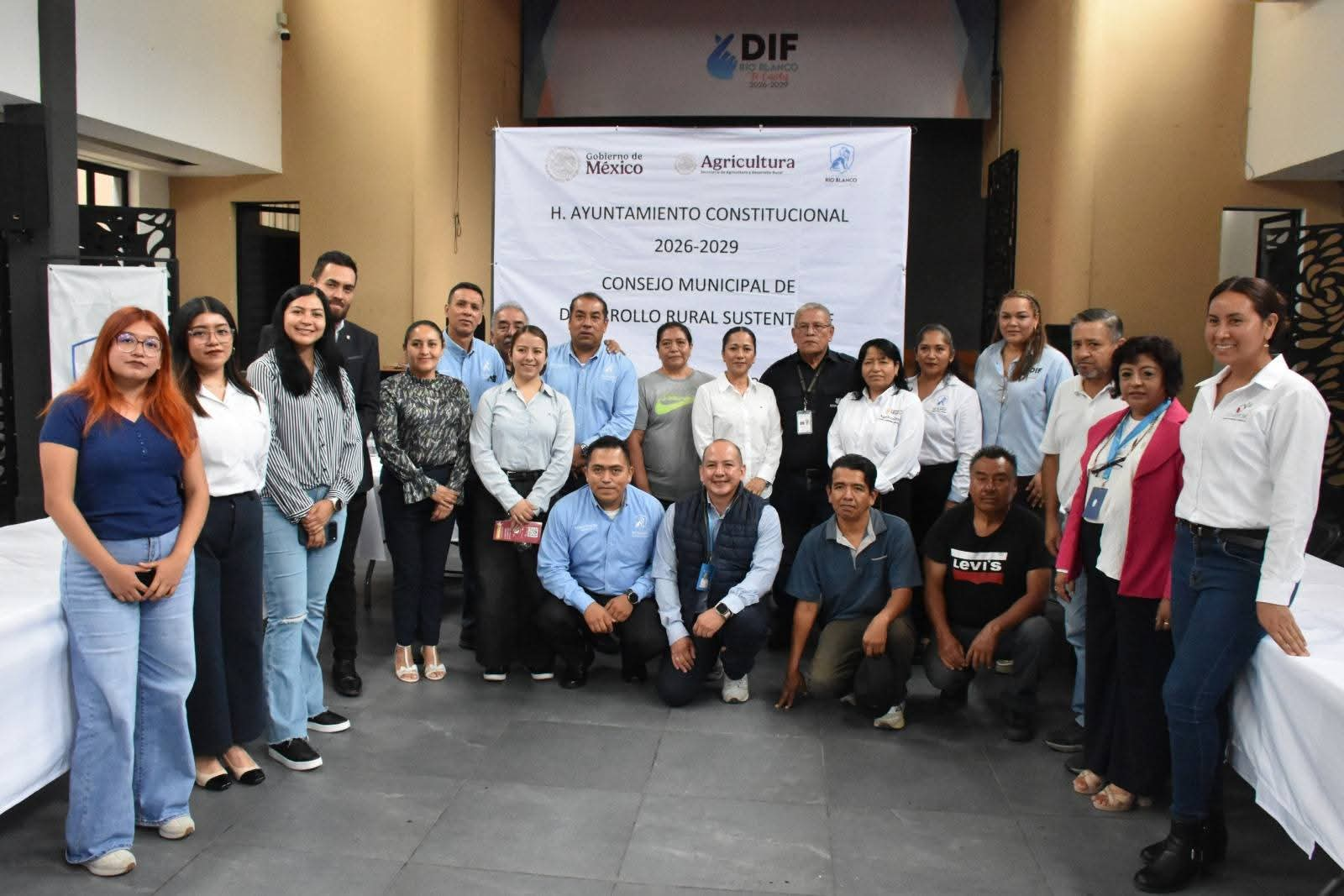 HISTÓRICO: SE INSTALA EN RÍO BLANCO EL CONSEJO MUNICIPAL DE DESARROLLO RURAL SUSTENTABLE.